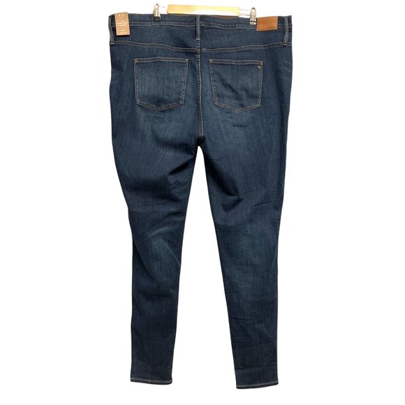 NWT Madewell 10" High Rise Skinny HTF Plus Size 37 Taller Jeans Long Style G7674 - Picture 5 of 13